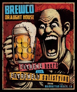 Brewco Extreme Beers poster.