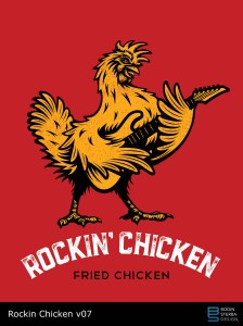 Rockin' Chicken logo v07 pitch