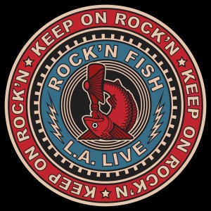 Rock'n Fish L.A. Live T-shirt design V03.