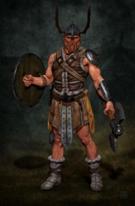 Viking character.