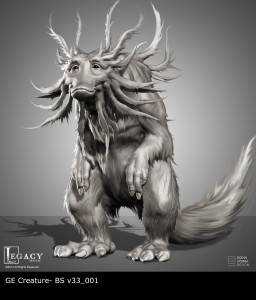 GE Creature early design stages