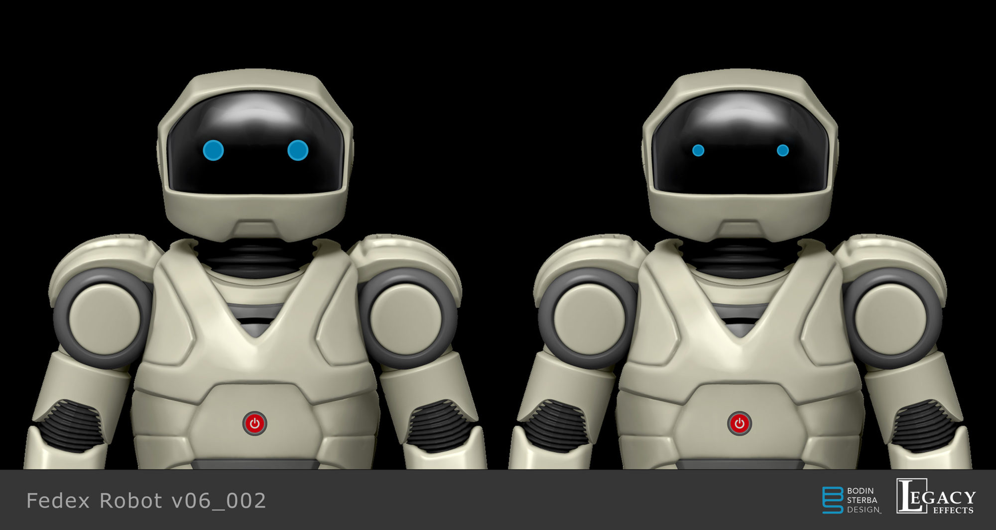 Robot design for Fedex commercial