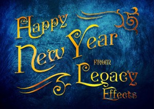 Legacy Effects New Year card