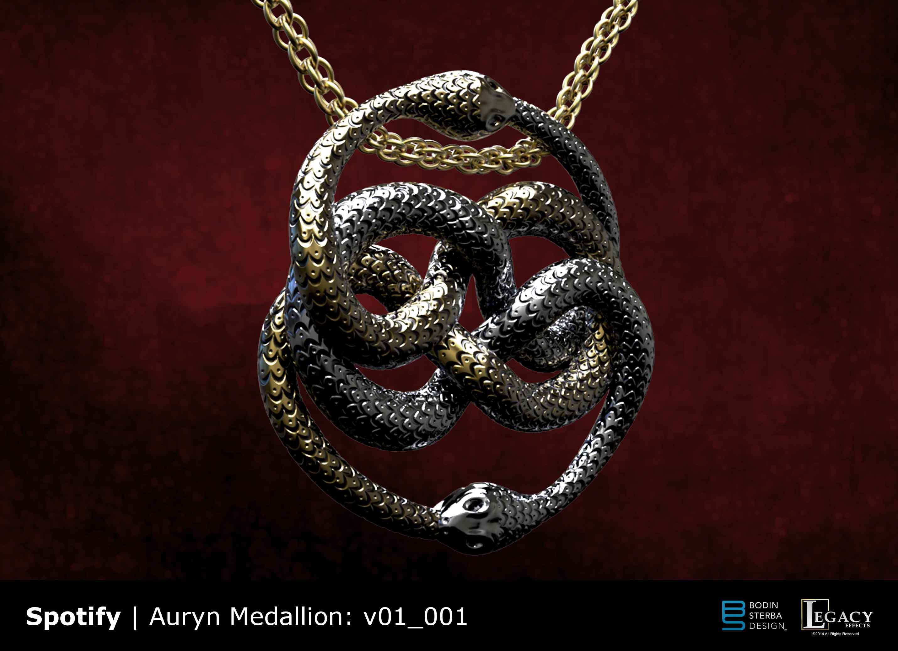 Spotify The Never Ending Story Auryn Medallion 