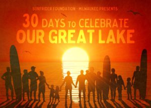 Surfrider Foundation-Milwaukee 30 Days to Celebrate Our Great Lake postcard front