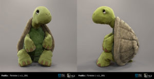 FedEx "Tortoise & the Hare" final tortoise design